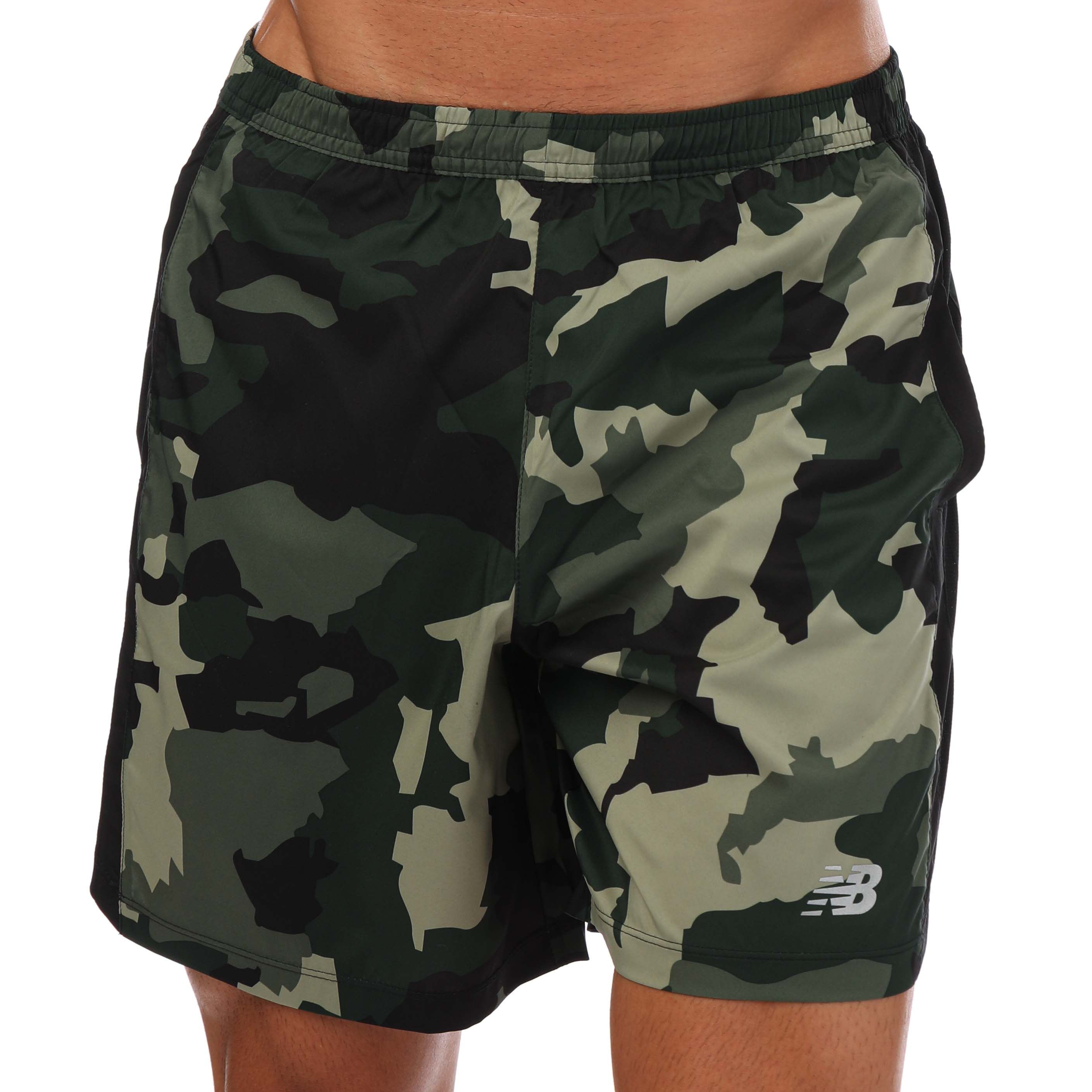 Mens Printed Accelerate 7 Inch Shorts