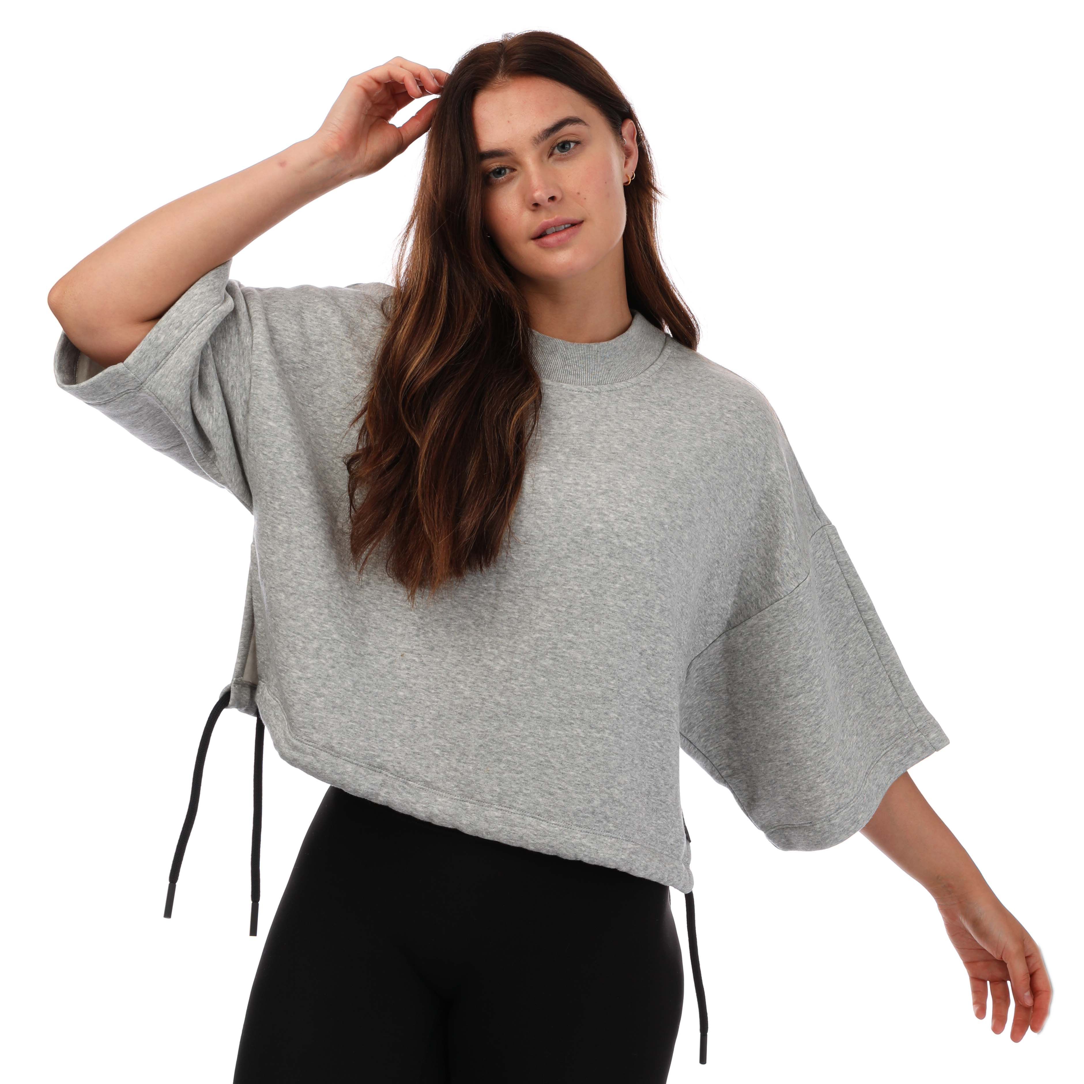 Womens Studio Lounge Fleece Sweatshirt