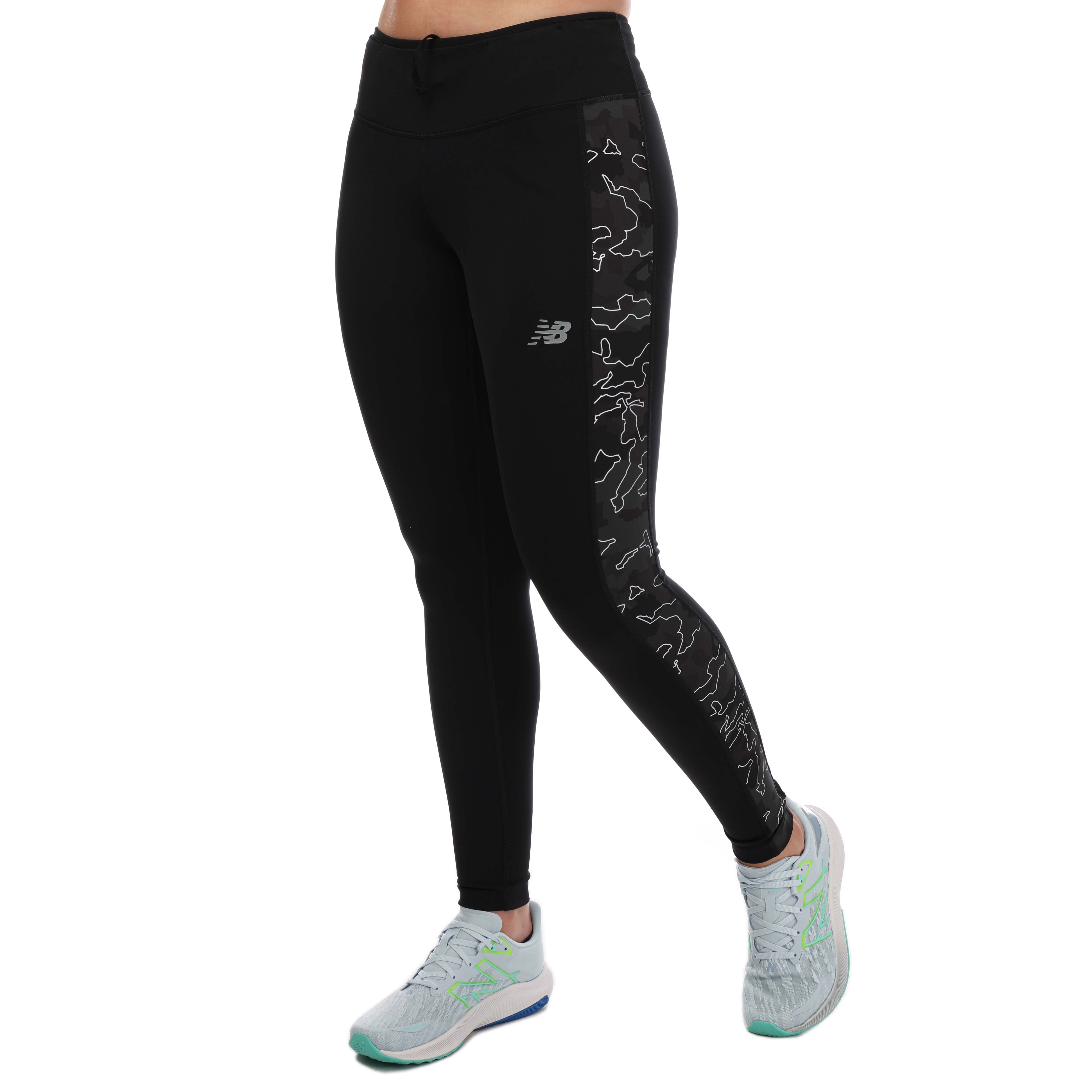 Womens Reflective Print Accelerate Tights