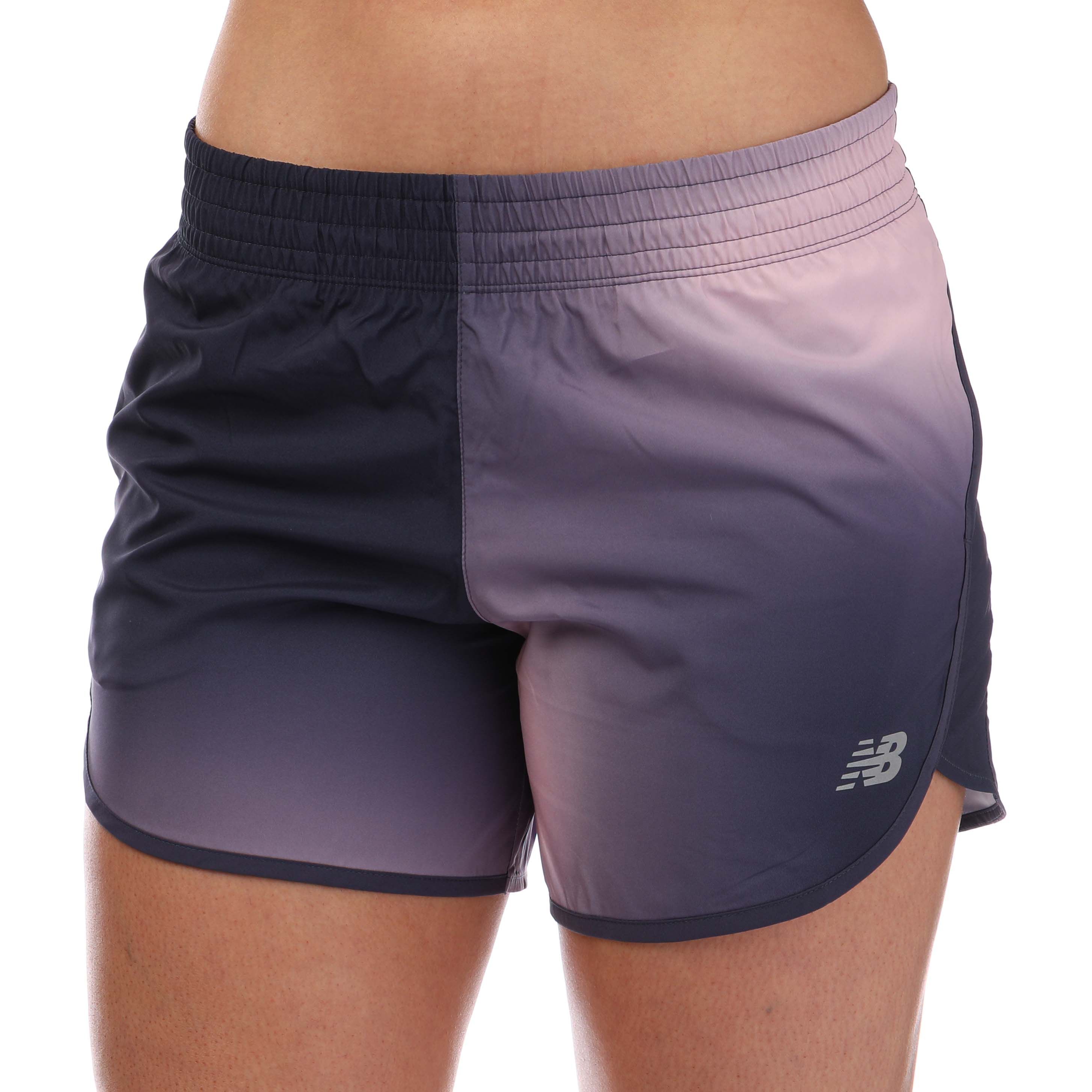 Womens Printed Accelerate 5 Inch Shorts