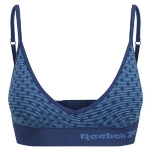 Reebok jenna seamless sports bra in blue