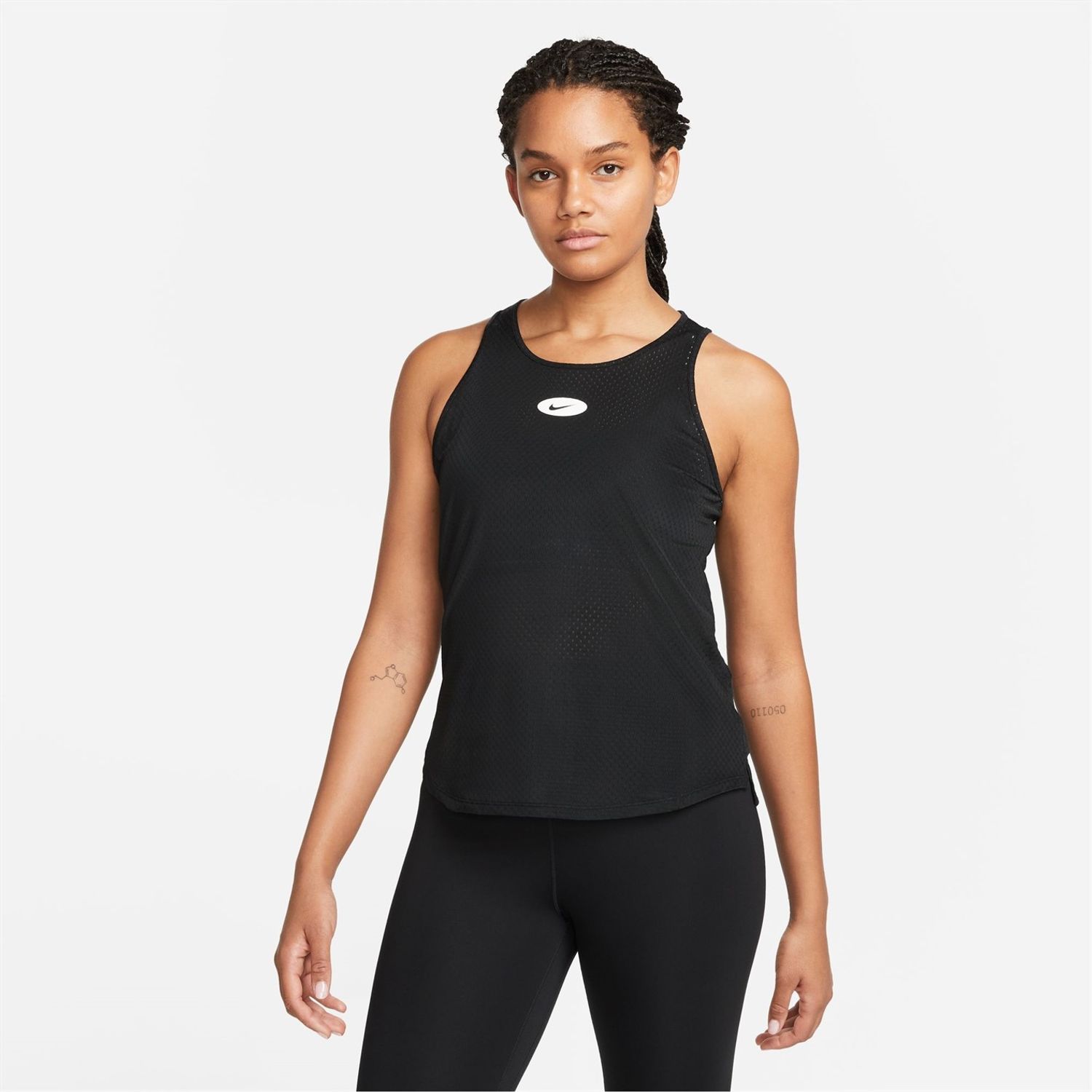 Black Nike Dri Fit One Icon Tank Top Womens - Get The Label