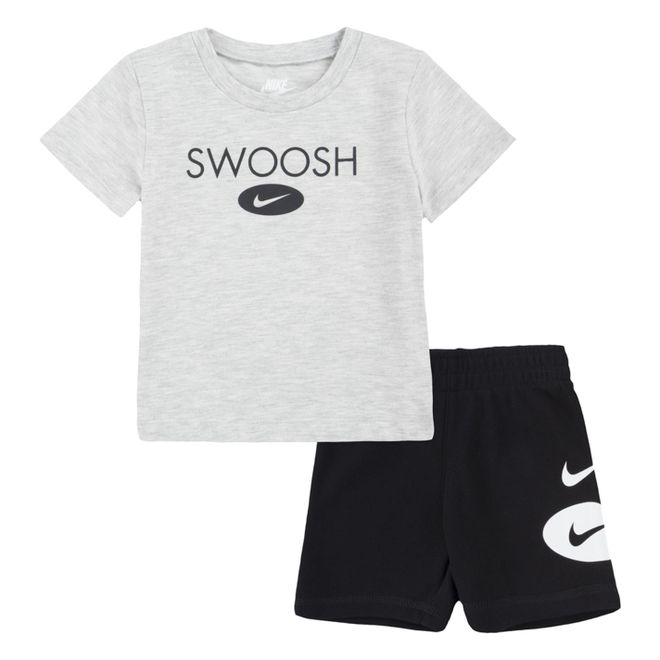 Toddler Swoosh Logo Shorts Swoosh and T-Shirt Set