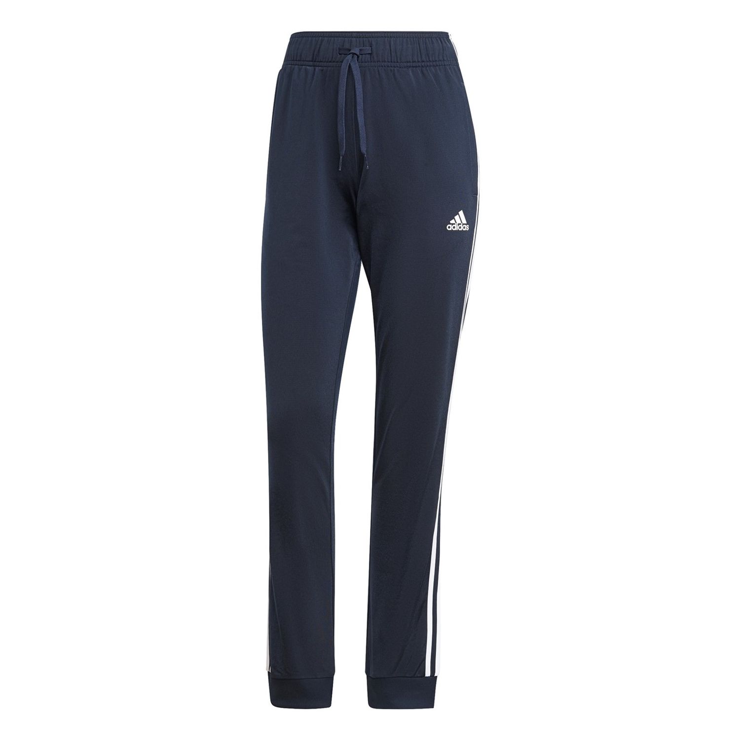 Blue adidas 3 Stripe Tracksuit Bottoms Womens - Get The Label