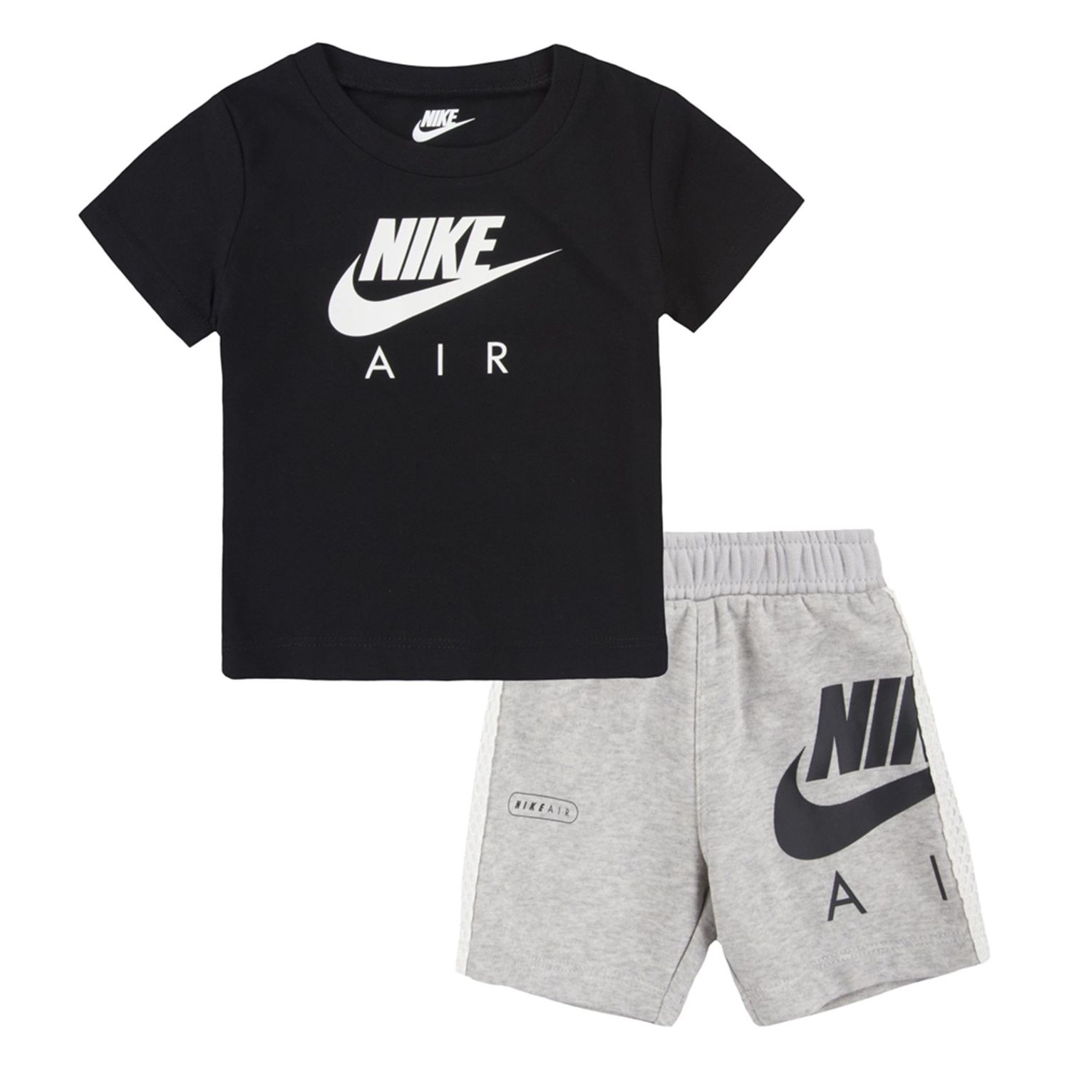 Nike Boys Shorts Set - T-shirt/Shorts in Black