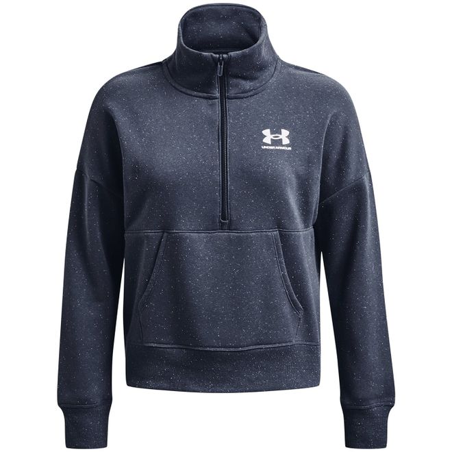 Womens UA Rival Fleece Half  Zip Sweatshirt