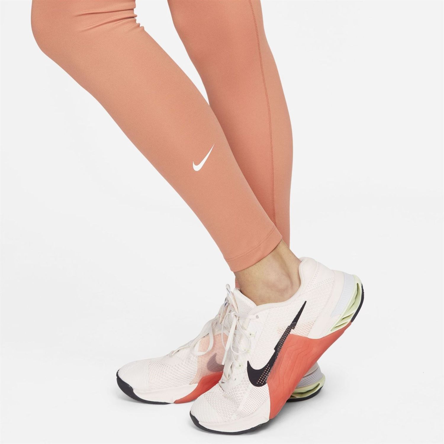 Pink Nike One Dri FIT Womens High Rise Leggings - Get The Label