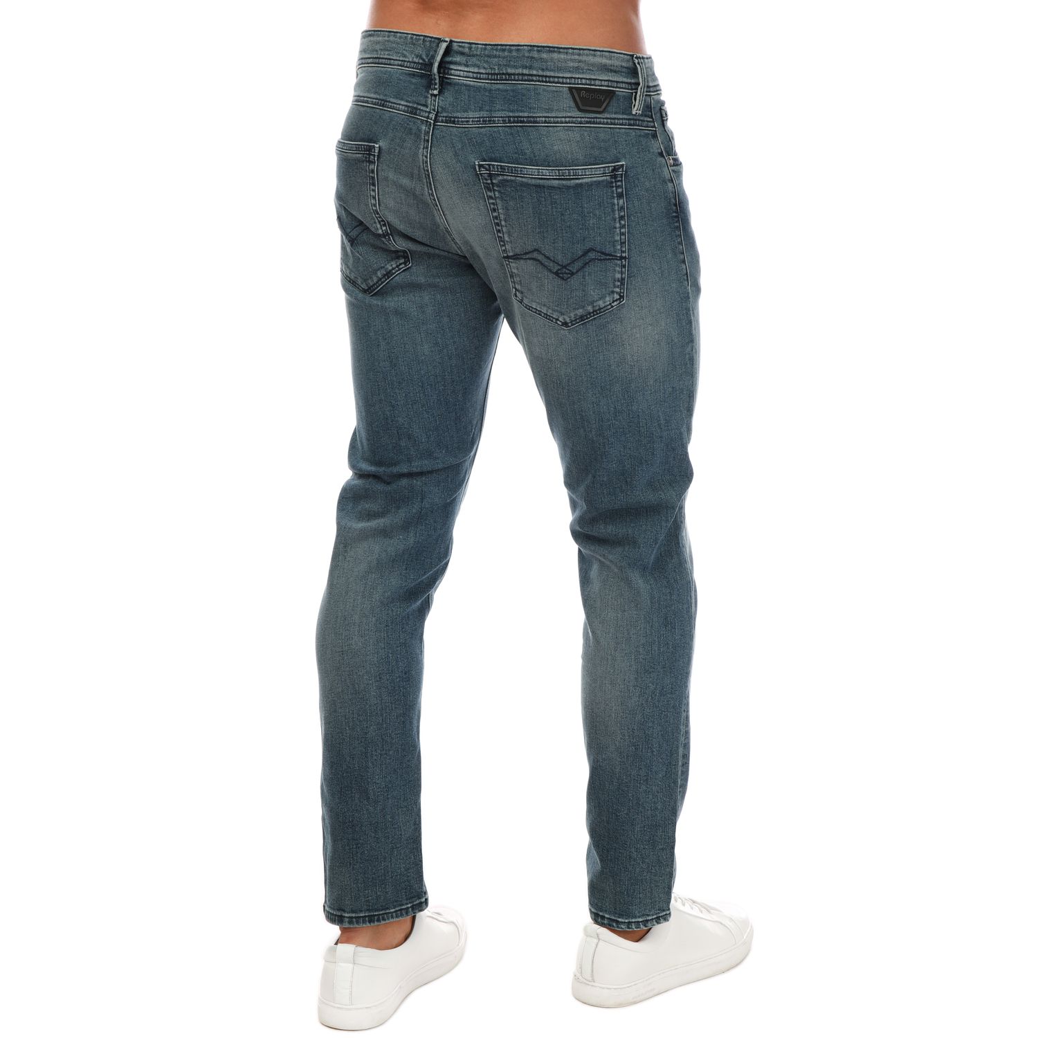 Denim Replay Mens Regular Fit Jeans - Get The Label