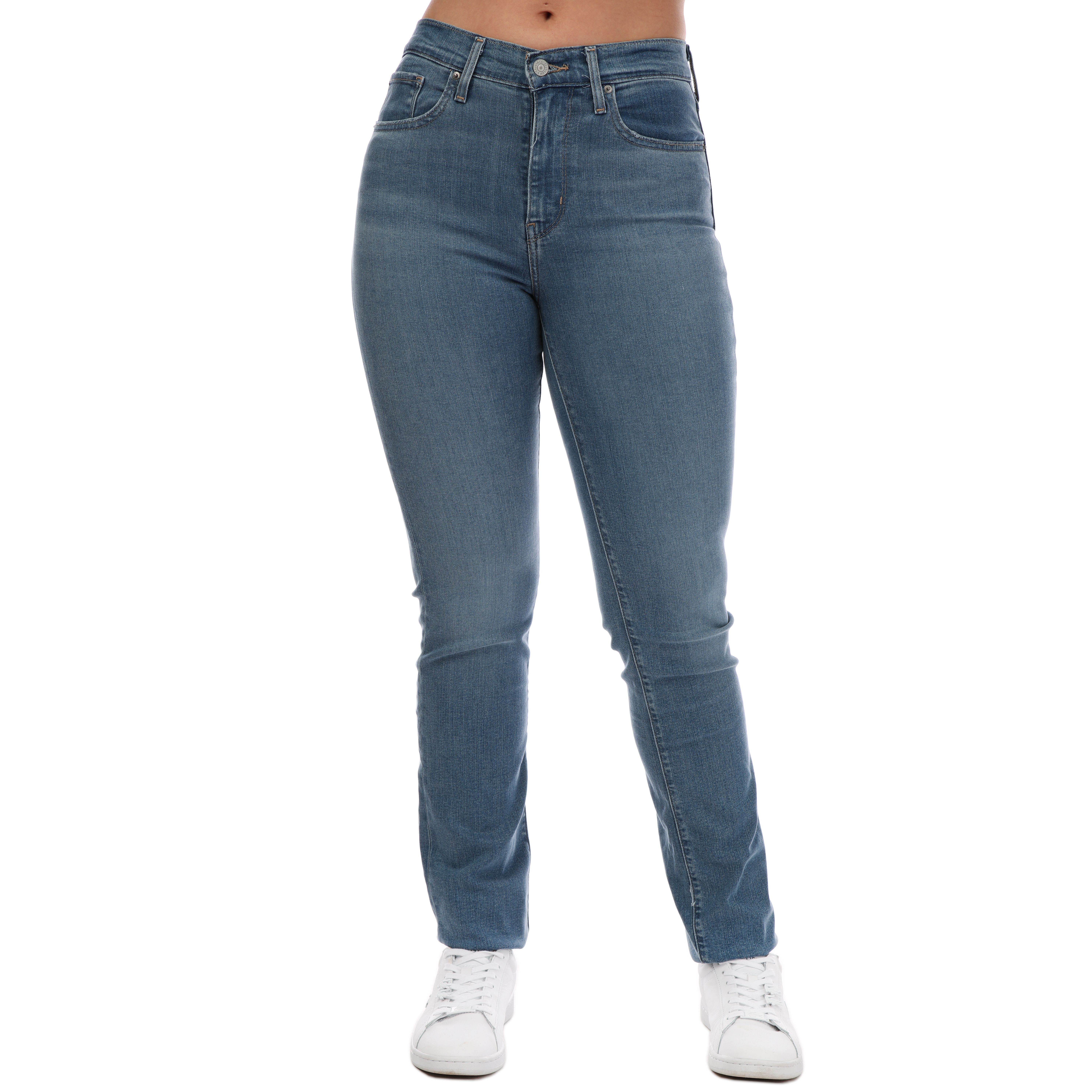 Womens 724 High Rise Straight Rio Frost Jeans