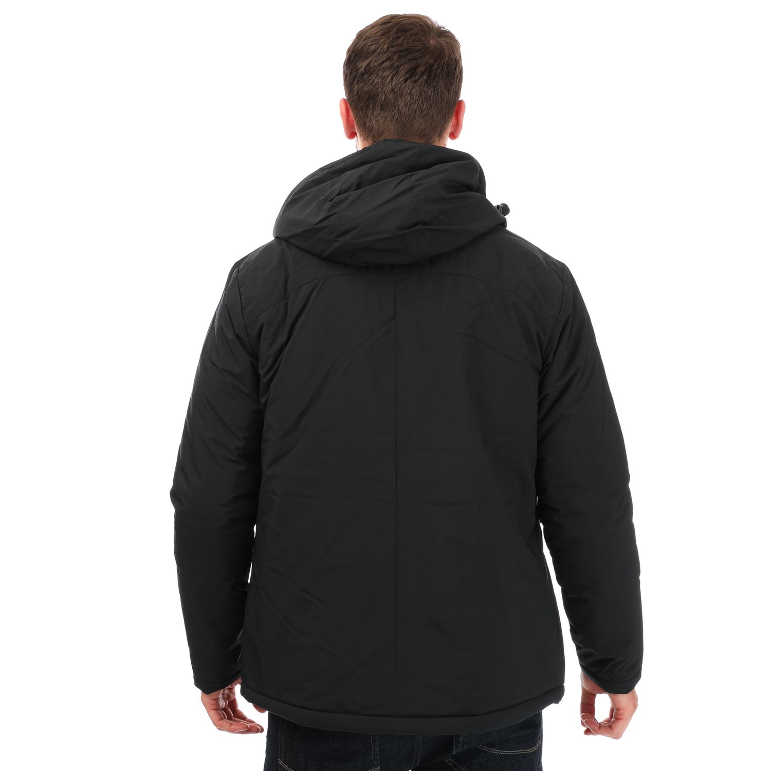 Black Castore Mens Waist Length Bench Jacket - Get The Label