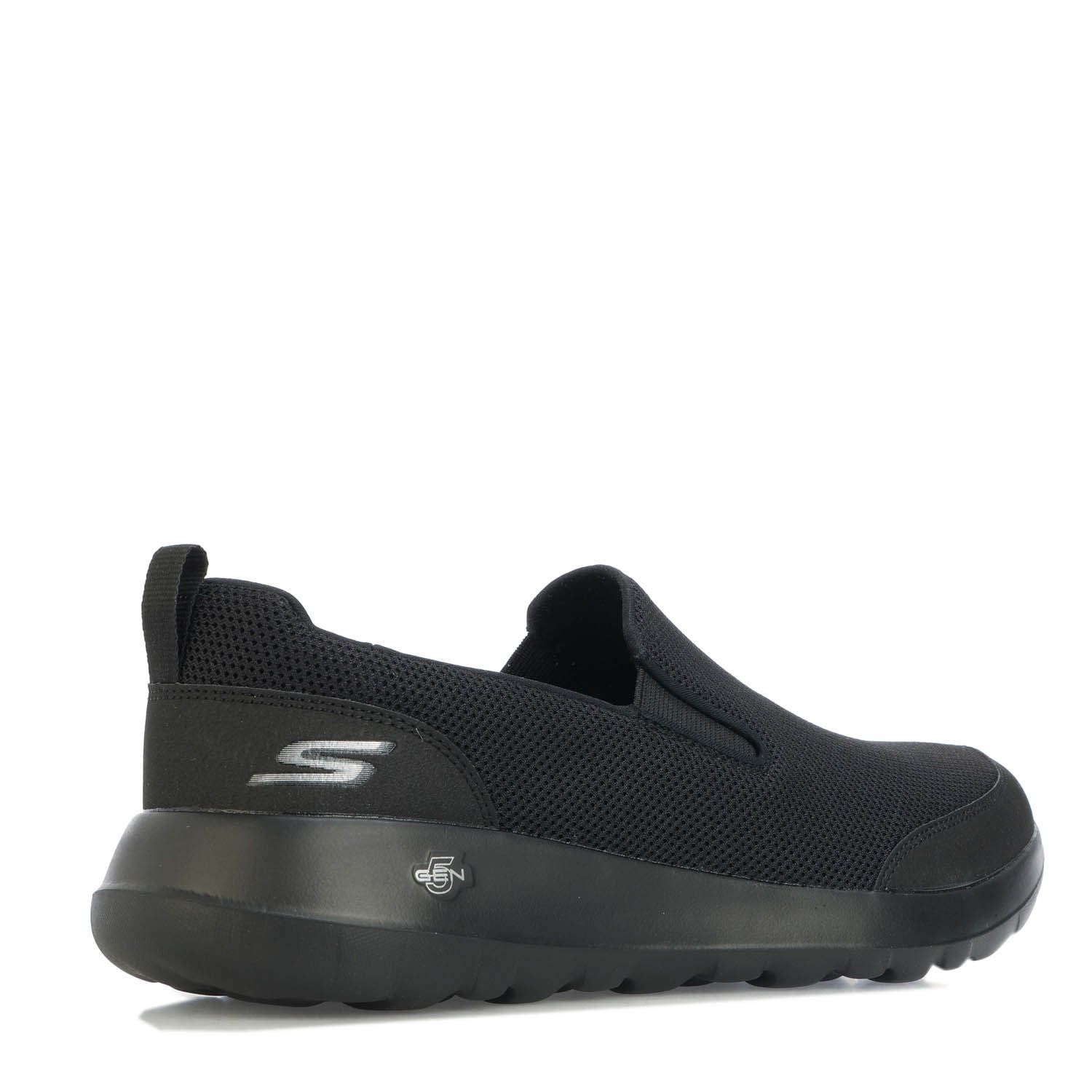 Black Skechers Mens Go Walk 5 Clinched Trainers - Get The Label