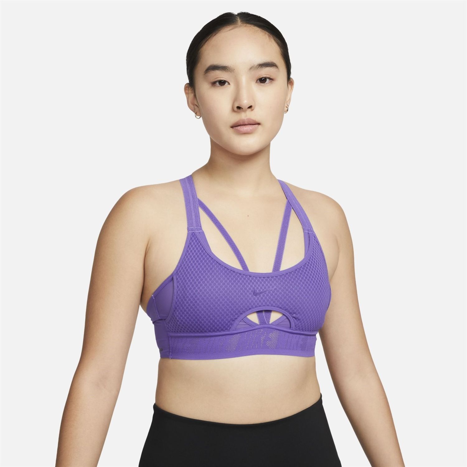 Purple Nike Womens Indy Ultrabreathe Light Support Padded Sports Bra - Get  The Label