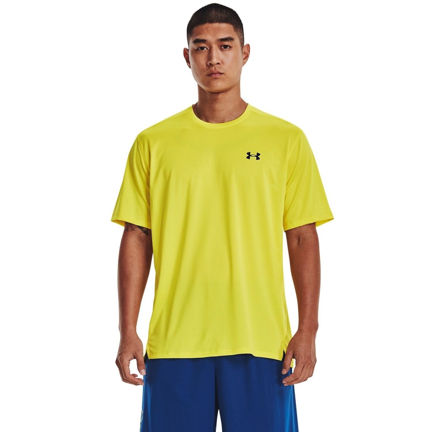 Yellow Under Armour Tech Vent ss - Get The Label