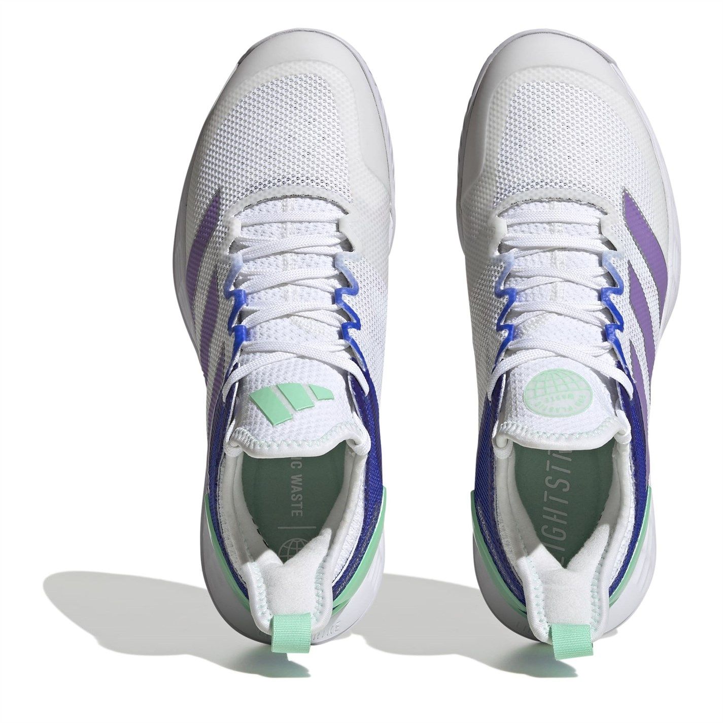 adidas Womens Adizero Ubersonic 4 Tennis Shoes in White