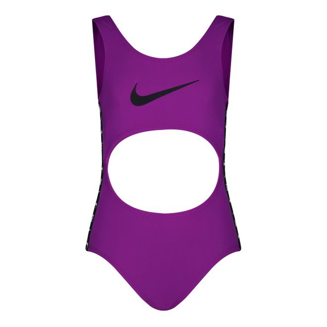 Swoosh Tape Cut Out Swimsuit