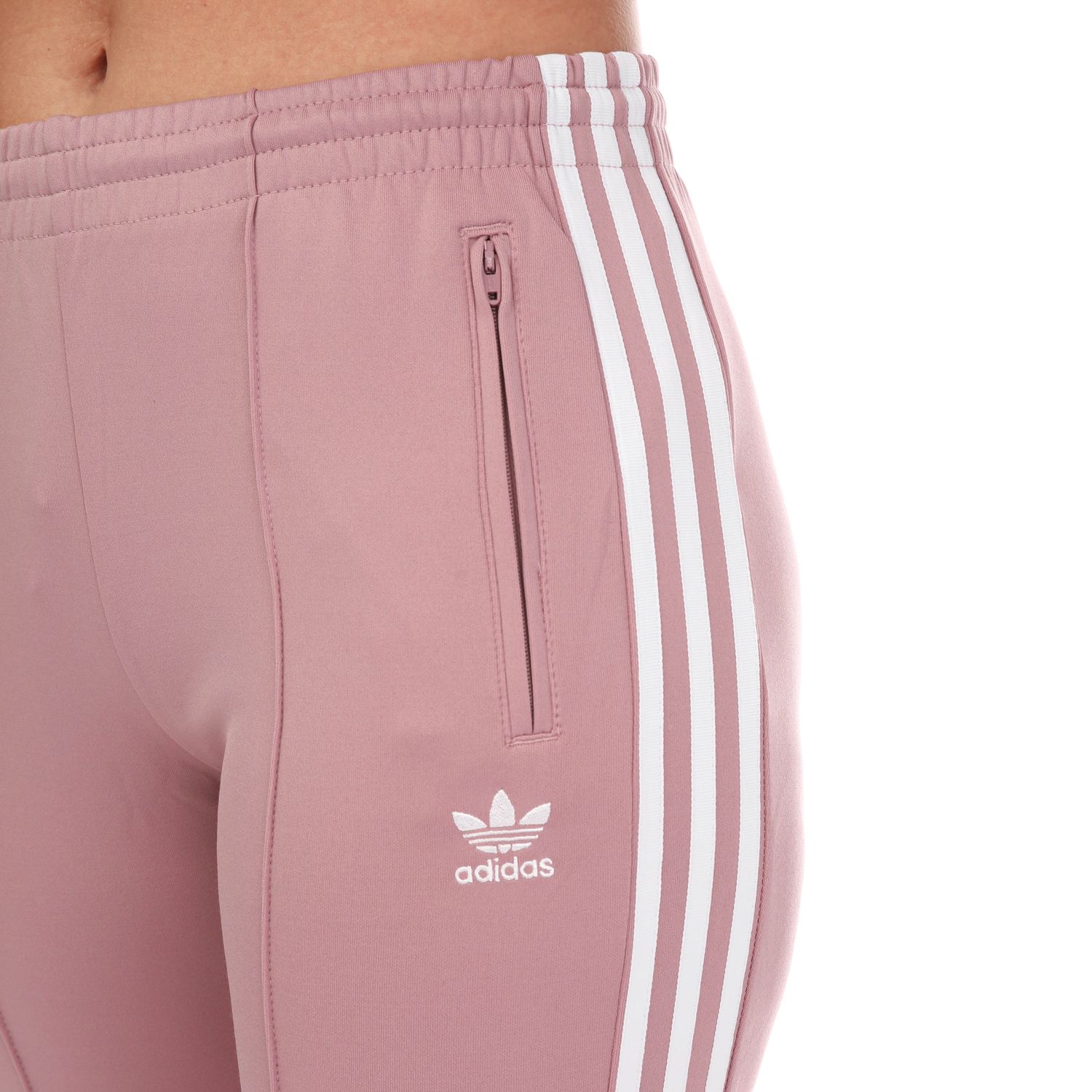 Pink adidas Originals Womens Superstar Track Pants - Get The Label