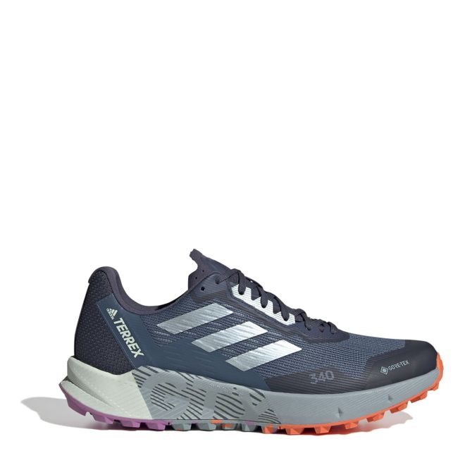 Multi colour adidas Mens Terrex Agravic Gore Tex Trail Running Shoes ...