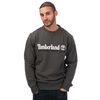Sweat col rond logo brode
