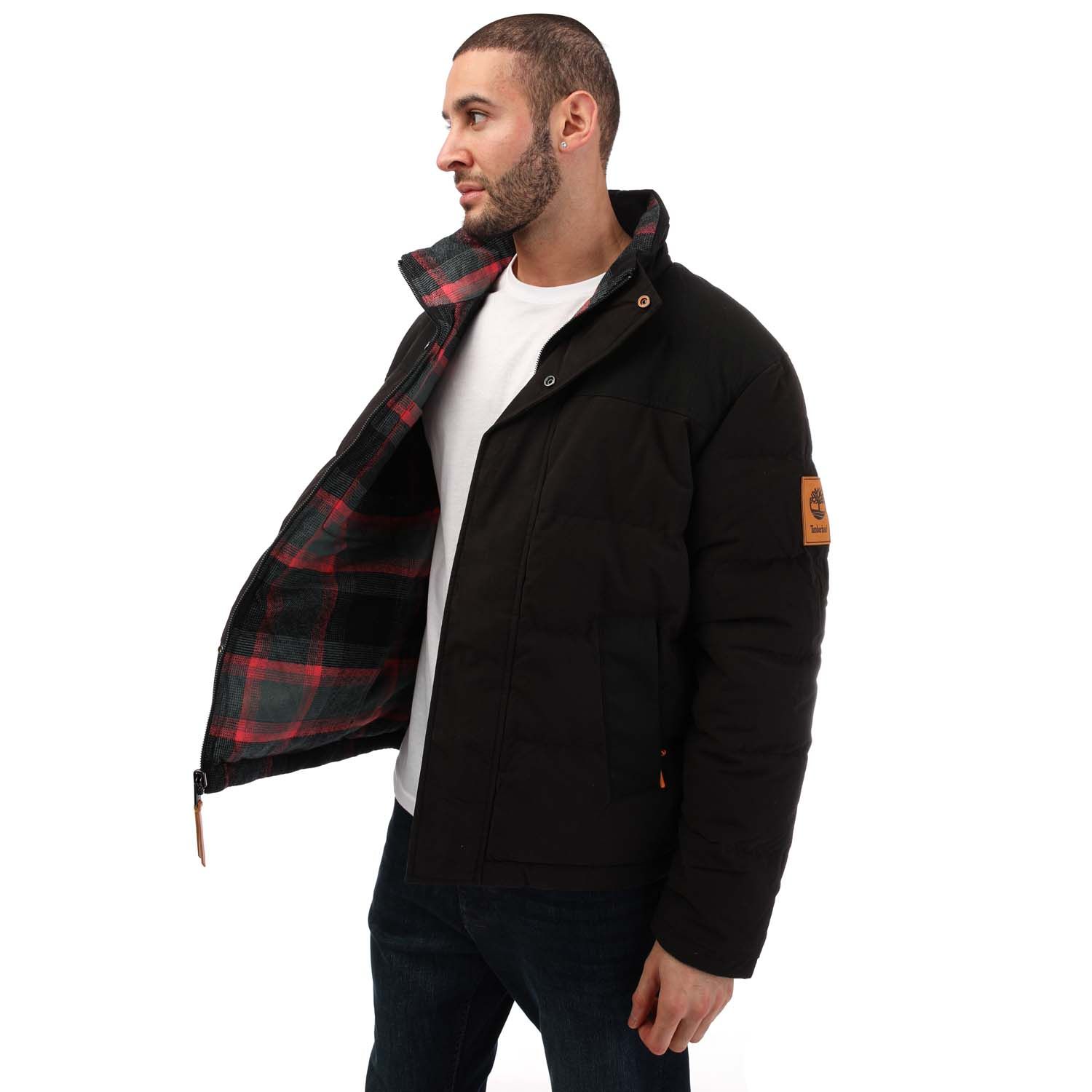 Black Timberland Mens Welch Mountain Puffer Jacket - Get The Label