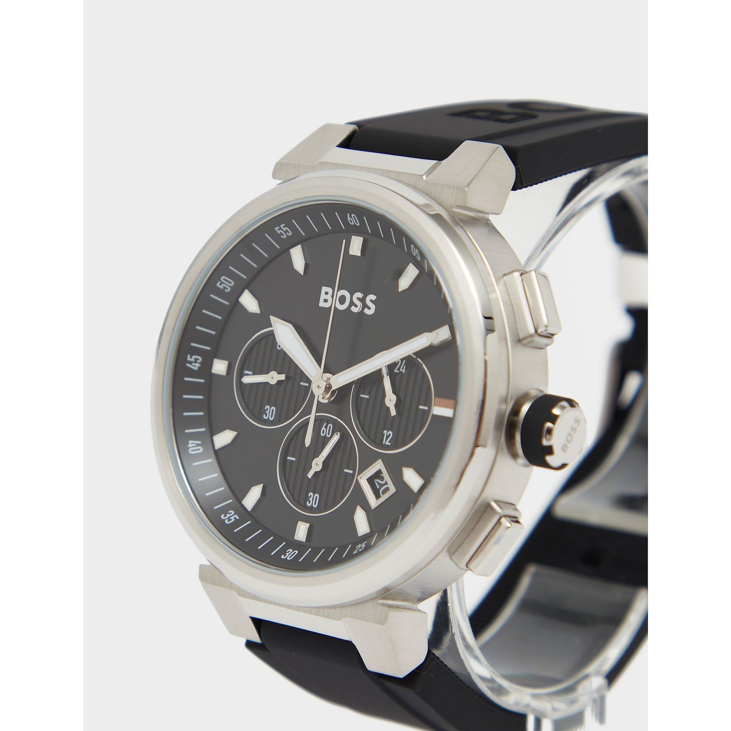 Black Hugo Boss Mens Chronograph One Watch - Get The Label