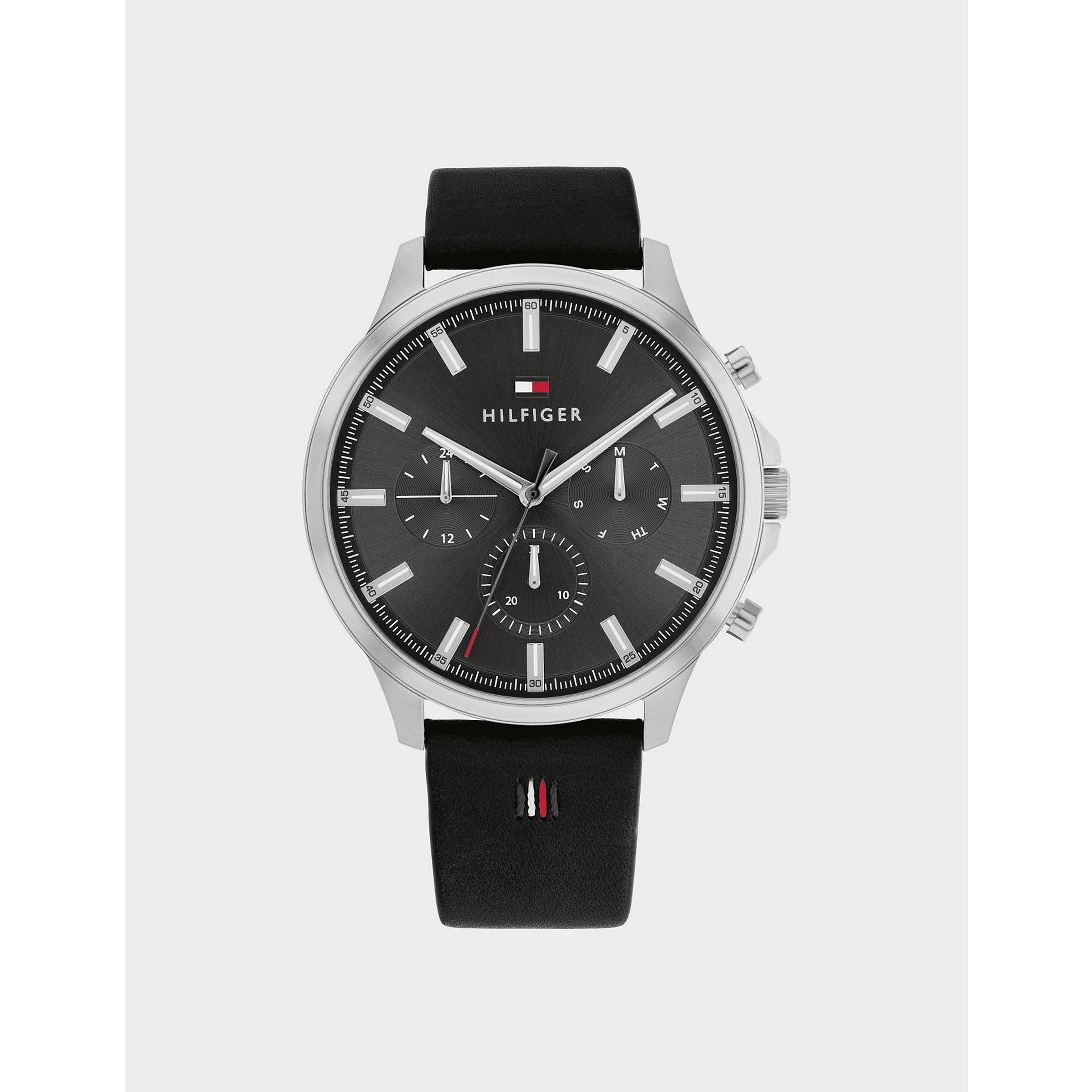 Mens Ryder Leather Strap Watch