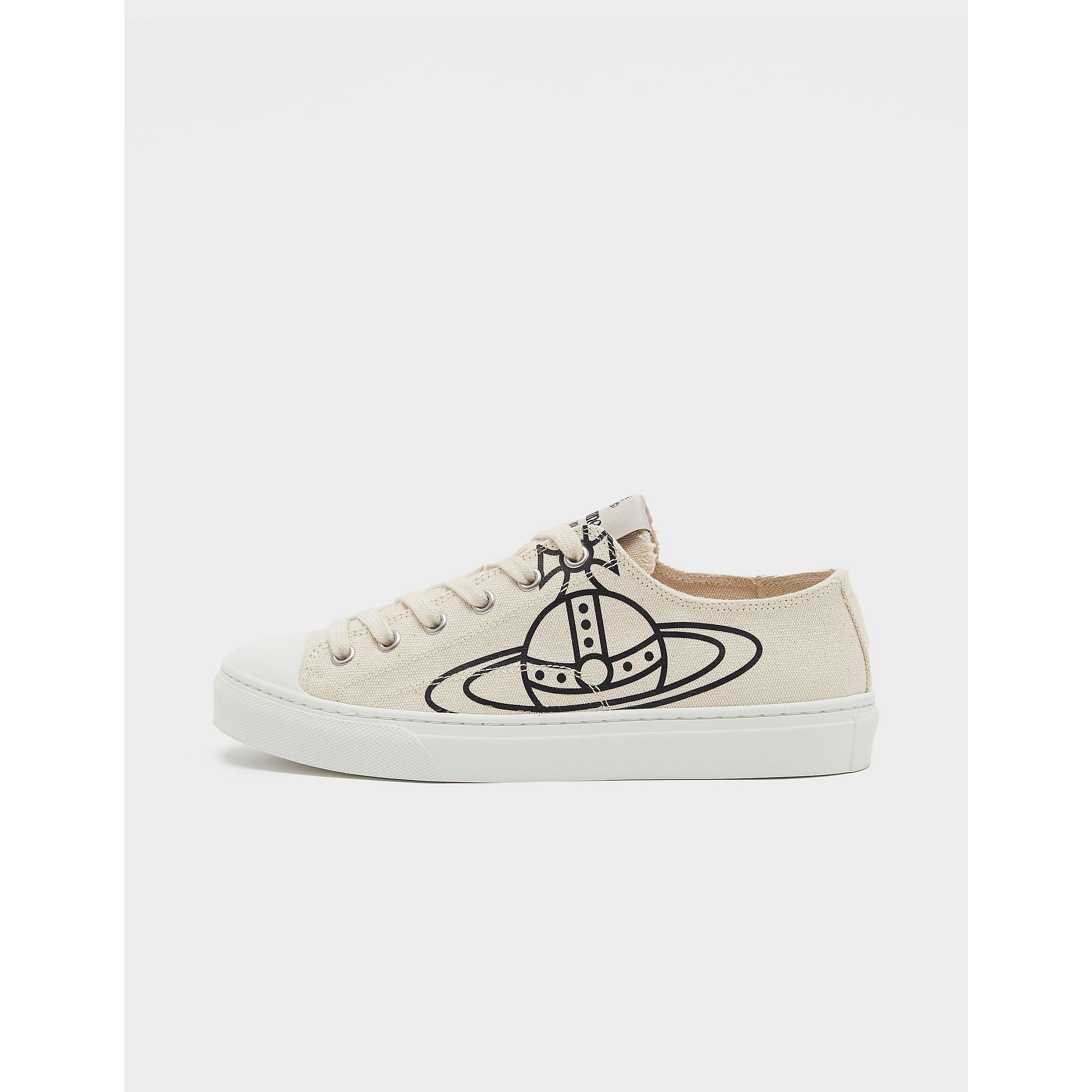 Womens Canvas Plimsole Low Top Trainers