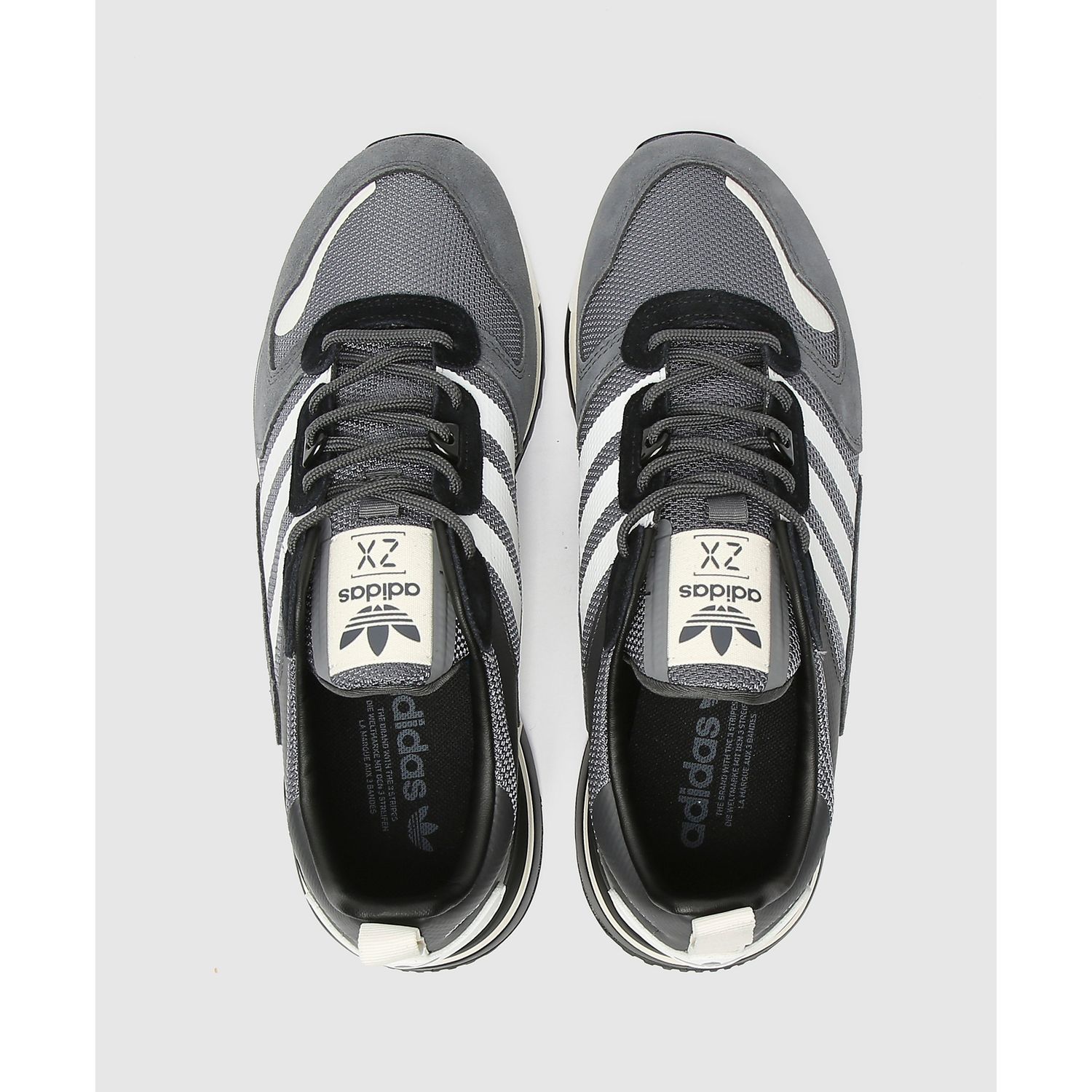 Grey White adidas Originals Mens ZX 700 Shoes - Get The Label