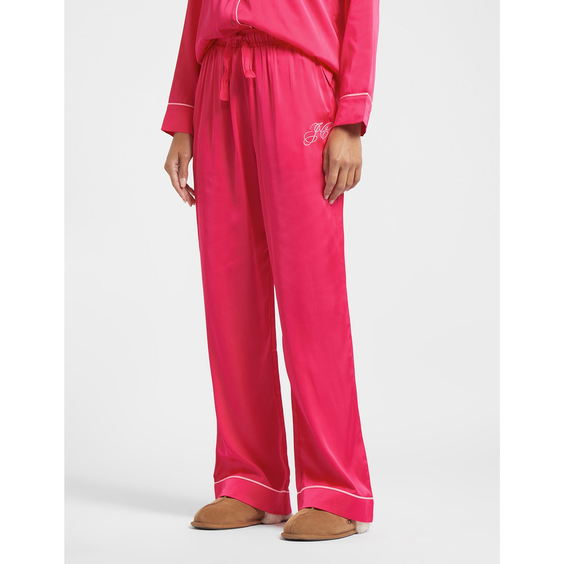 Womens Satin Pyjama Trousers