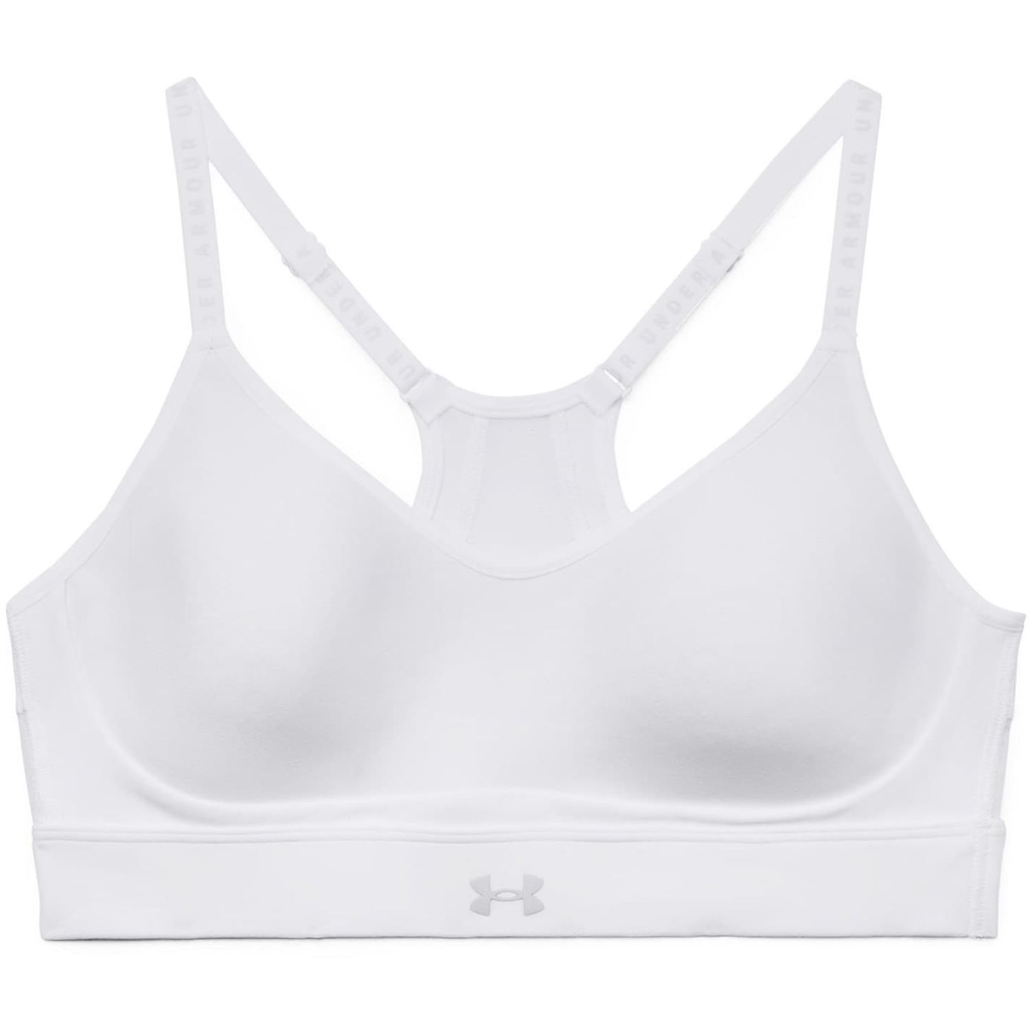White Under Armour Covered Low Bra - Get The Label