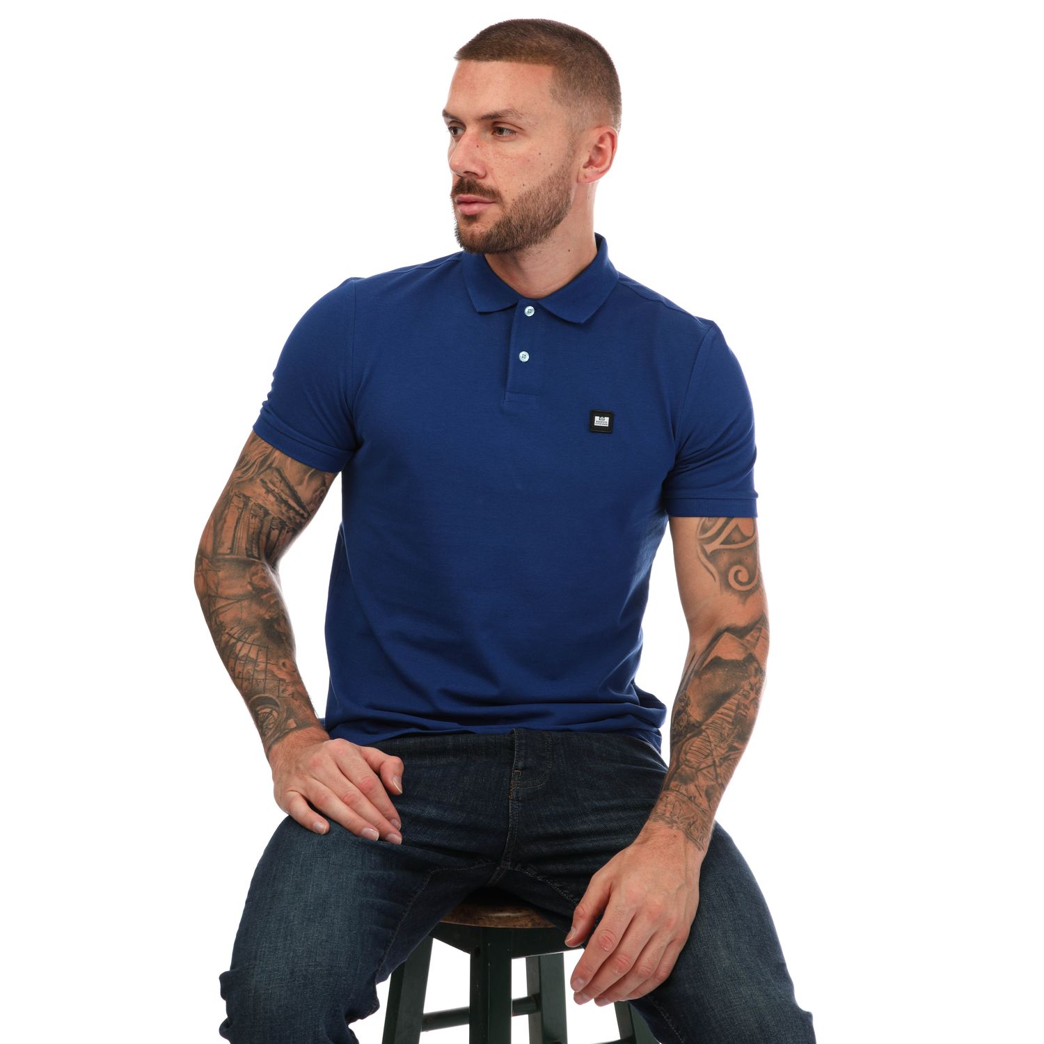 Blue Weekend Offender Mens Barnum Polo Shirt - Get The Label