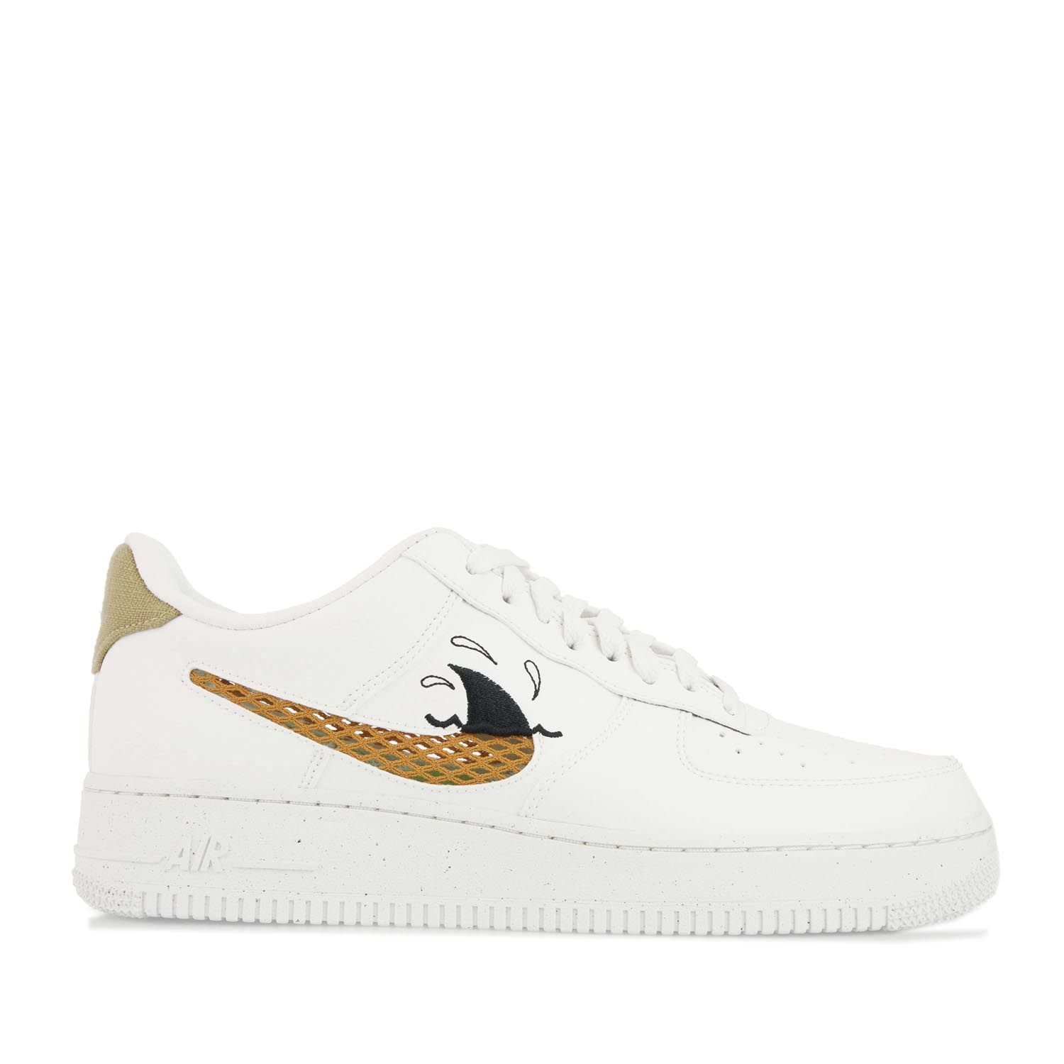 Mens Air Force 1 07 Swoosh Trainers
