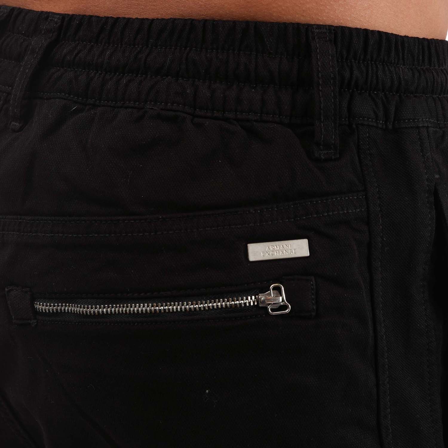 Black Armani Exchange Mens Trousers - Get The Label