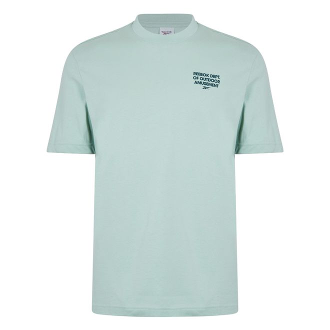 Green Reebok Cl Camping T - Get The Label