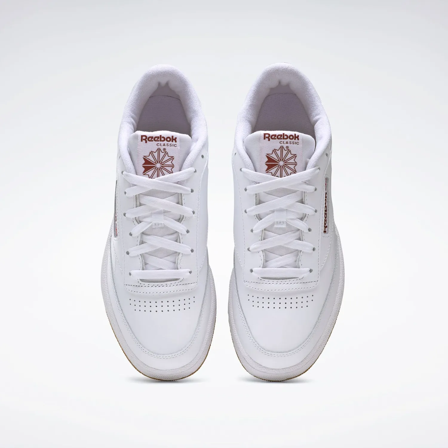 White Reebok Classic Club C 85 Mens Trainers - Get The Label
