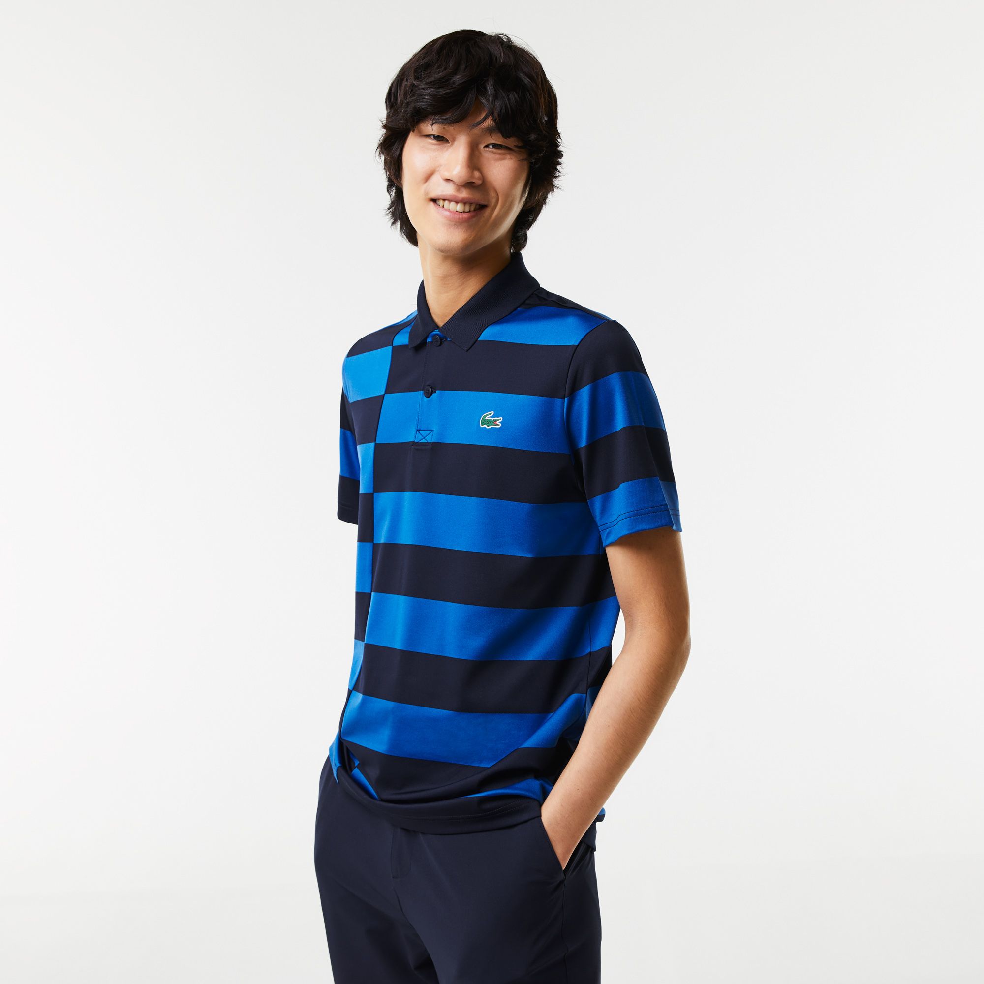 Men’s Tennis Colourblock Short Sleeve Polo Shirt
