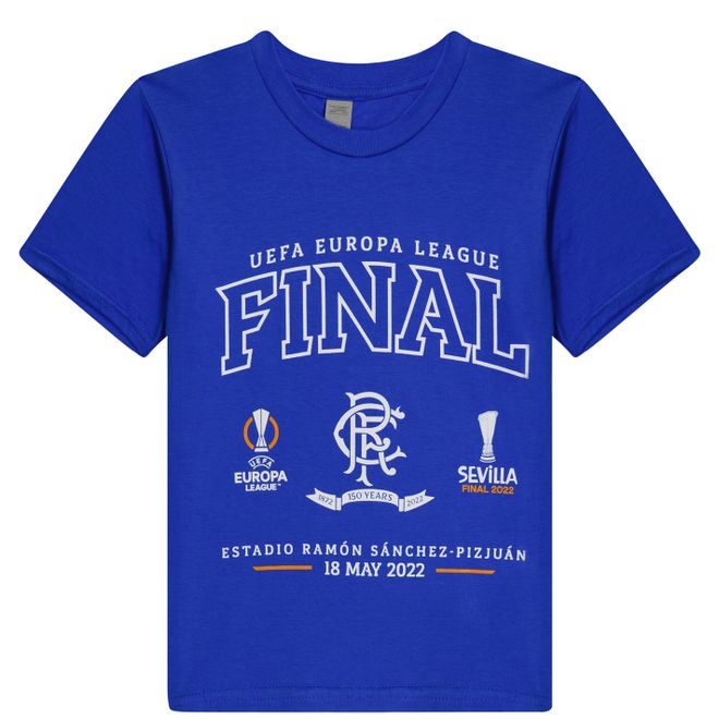 Rangers Europa League Final T-Shirt Junior