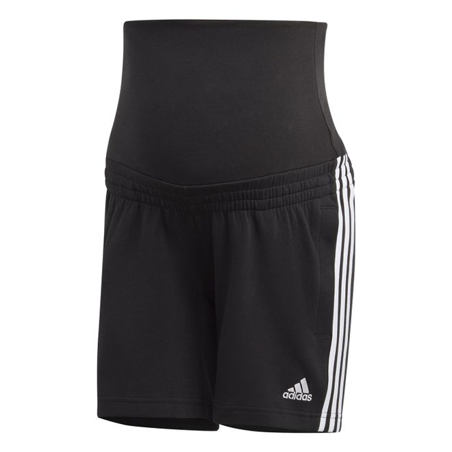 Women's 3-Stripes Belly Support Maternity Shorts