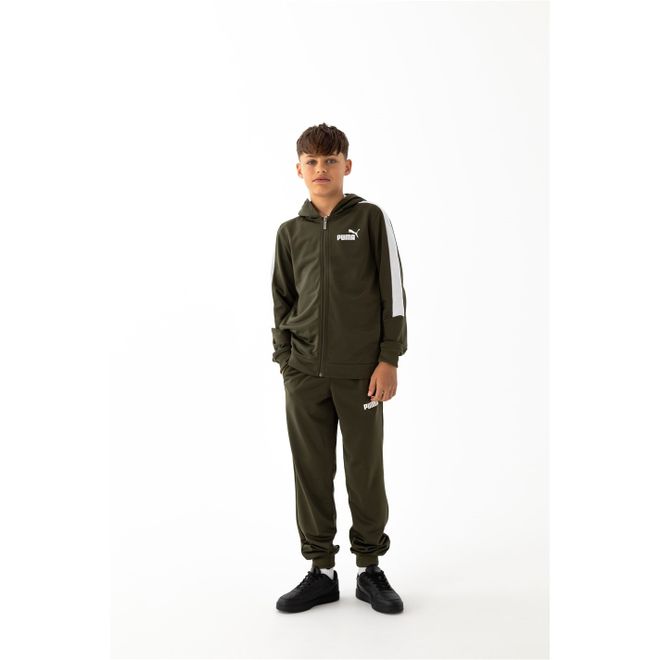 Junior Hooded Poly Tracksuit