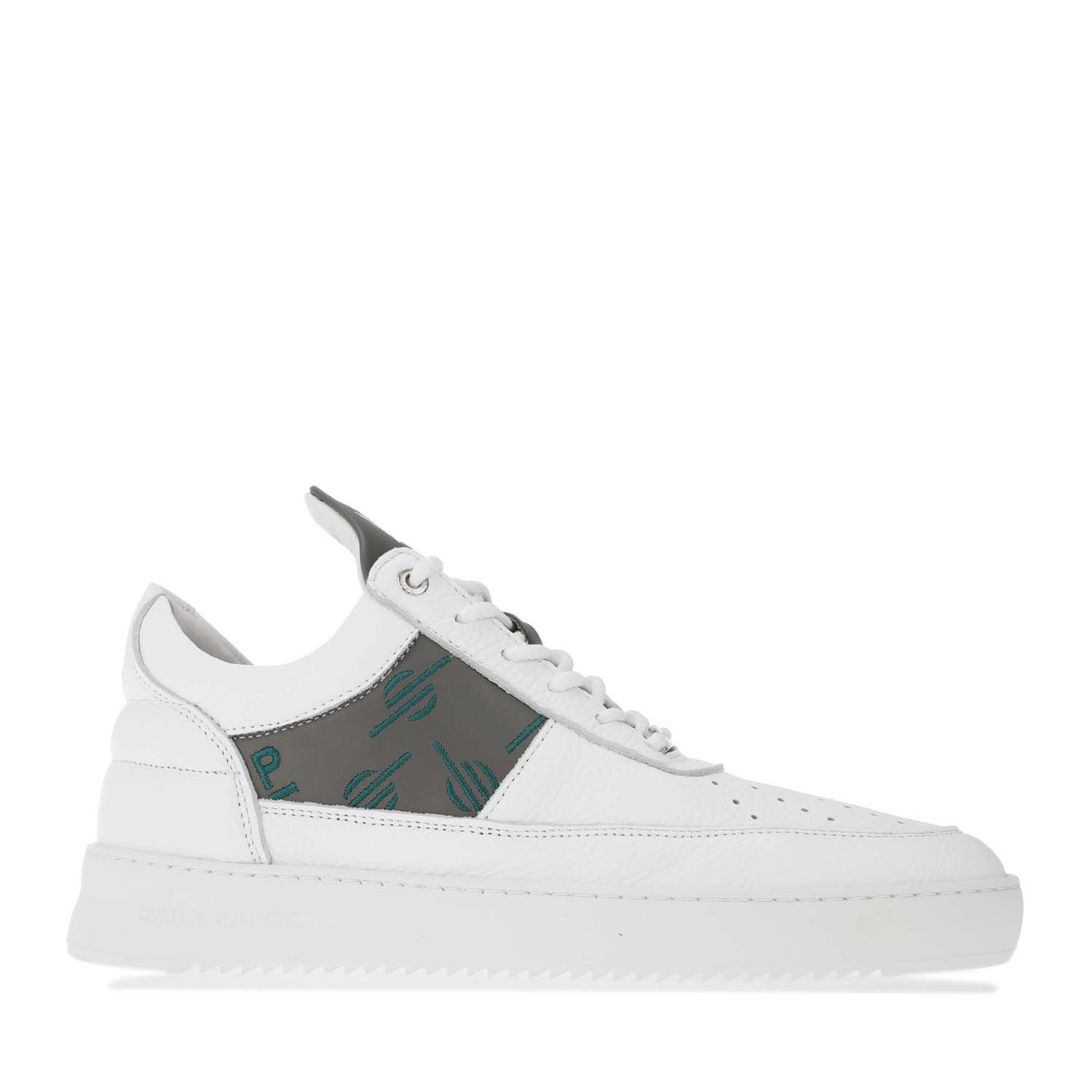 Mens Filling Pieces X Daily Paper Low Top Trainers