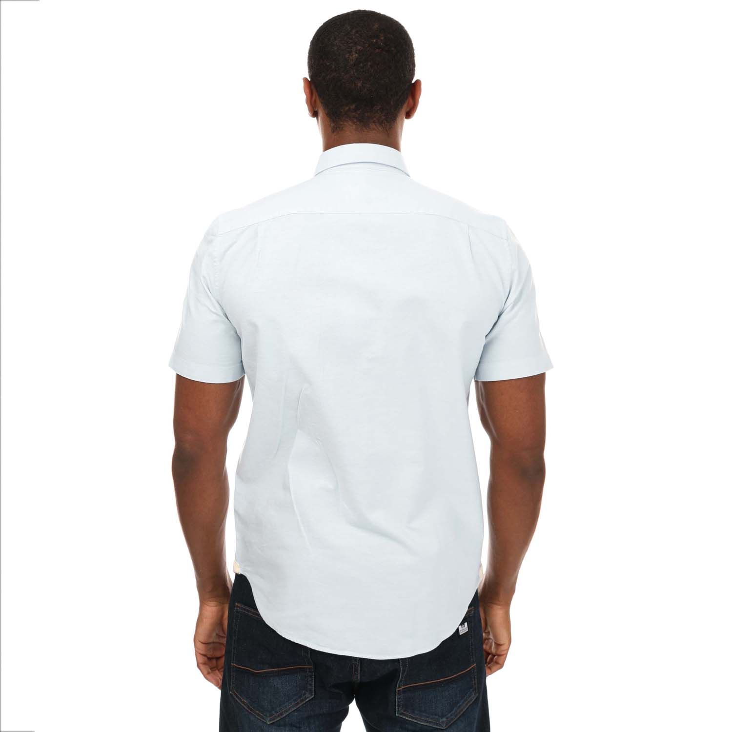 Blue Lacoste Mens Regular Fit Cotton Shirt - Get The Label