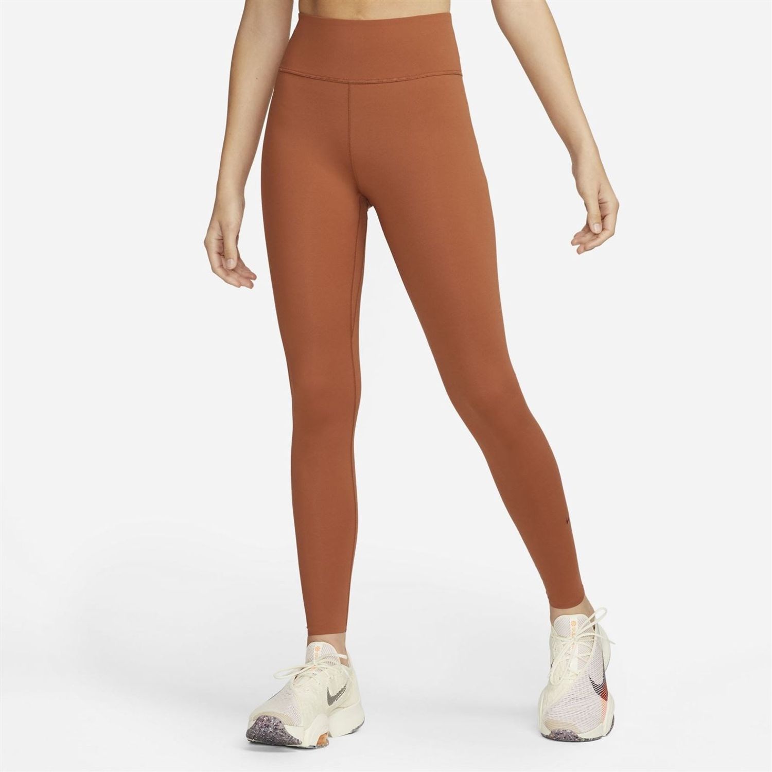 Orange Nike One Luxe Tights Womens - Get The Label