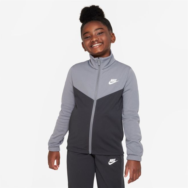 Grey Nike NSW Poly Tracksuit Juniors - Get The Label