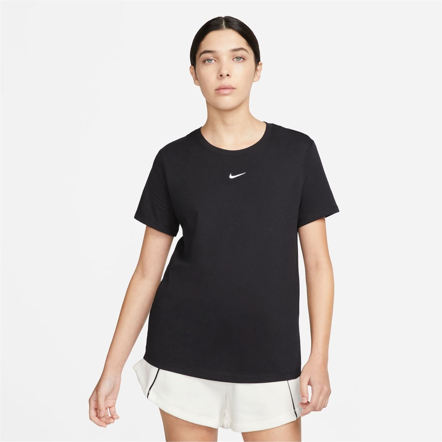Black Nike Womens Sportswear Essentials T-Shirt - Get The Label