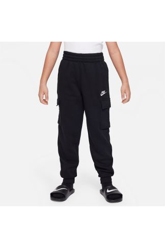 Black Nike Sportswear Club Fleece Big Kids Cargo Pants - Get The Label