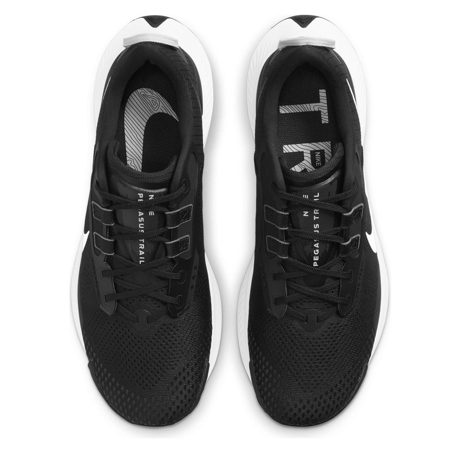 Black Nike Mens Pegasus Trail 3 Running Shoe - Get The Label