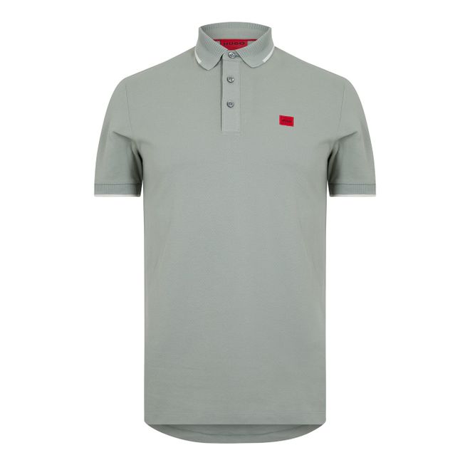 Men's Cotton Pique Logo Slim-Fit Polo Shirt