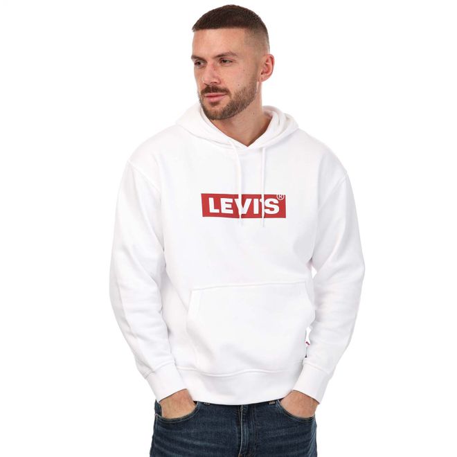 Mens Relaxed Graphic Hoody
