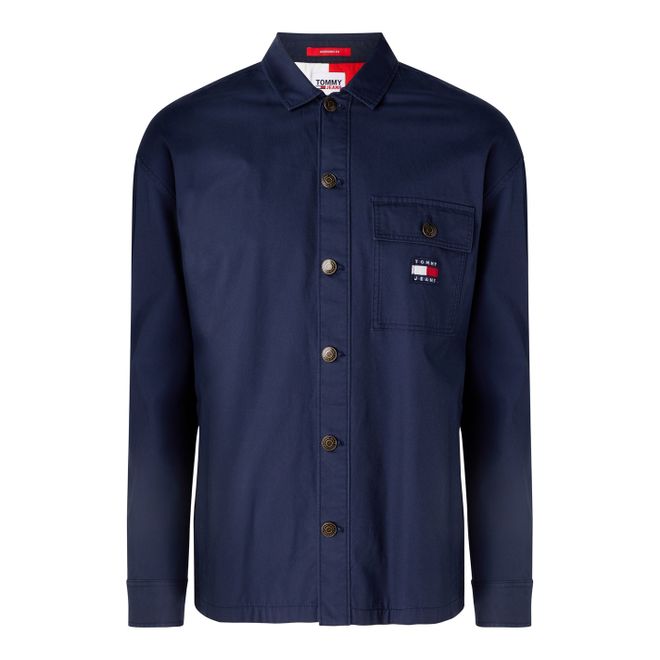 Men's Big and Tall Classic Solid Overshirt