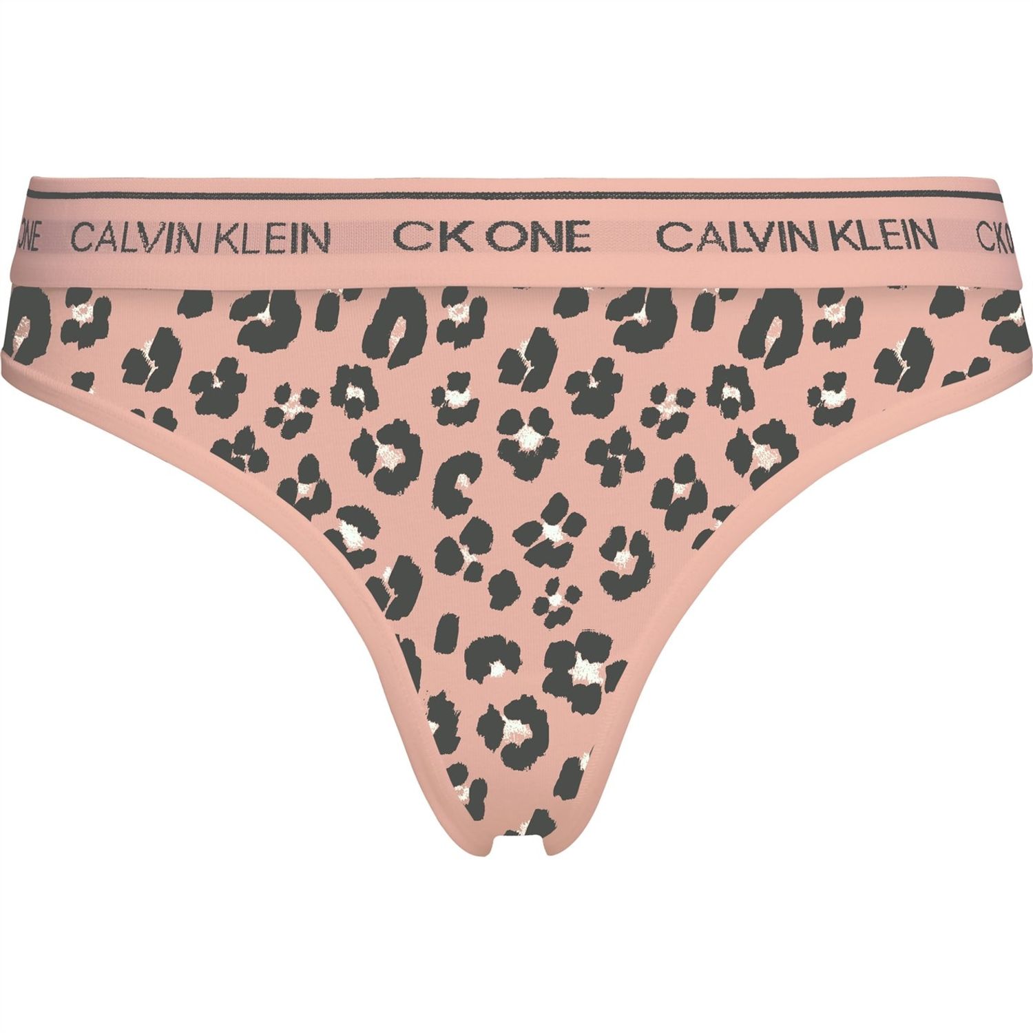 Pink black Calvin Klein Womens Thong - Get The Label