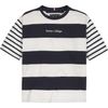 Boys' Bold Stripe Logo Cotton-Blend T-Shirt
